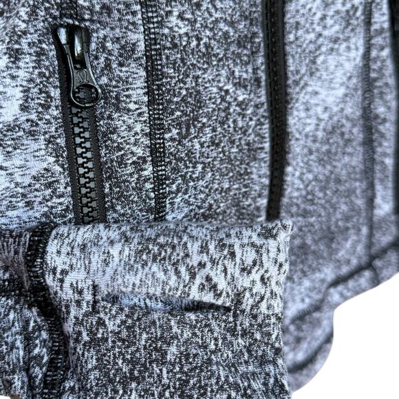 Lululemon Define Jacket Size 4 Luon Denim Twill Black White Sporty Athleisure - Picture 6 of 10